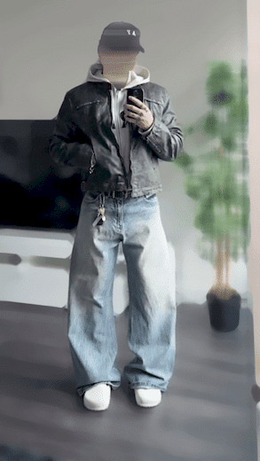 استایل با شلوار بگ مردانه