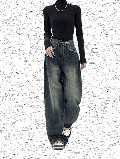 شلوار بگ دخترانه