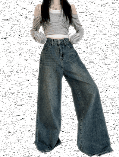 شلوار بگ دخترانه