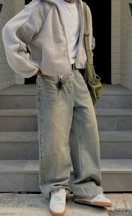 استایل با شلوار بگ